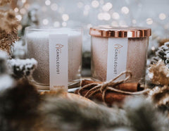 Vela en Polvo en Vidrio - Luces Nórdicas 160g - ZYOUNAT Boutique