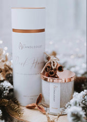 Vela en Polvo en Vidrio - Luces Nórdicas 160g - ZYOUNAT Boutique