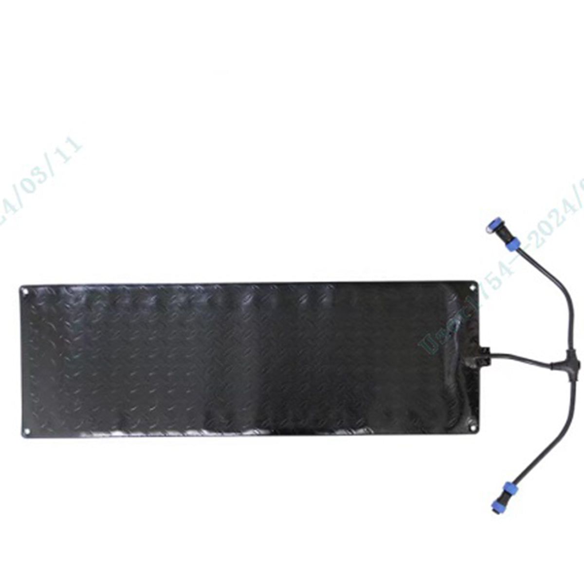Alfombra Calefactada para Remoción de Nieve sin Cable de Alimentación Goma Antideslizante e Impermeable para Escalera Pasillo Entrada