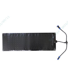 Alfombra Calefactada para Remoción de Nieve sin Cable de Alimentación Goma Antideslizante e Impermeable para Escalera Pasillo Entrada
