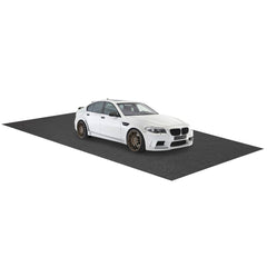 Alfombra para Suelo de Garaje Reutilizable y Lavable Incluye Cinta Adhesiva Gris-800 x 220 cm