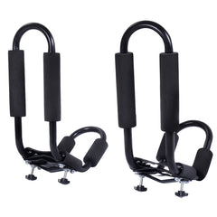 Set de 4 Soporte para Kayak para Portaequipajes de Coche con 4 Correa de Seguridad