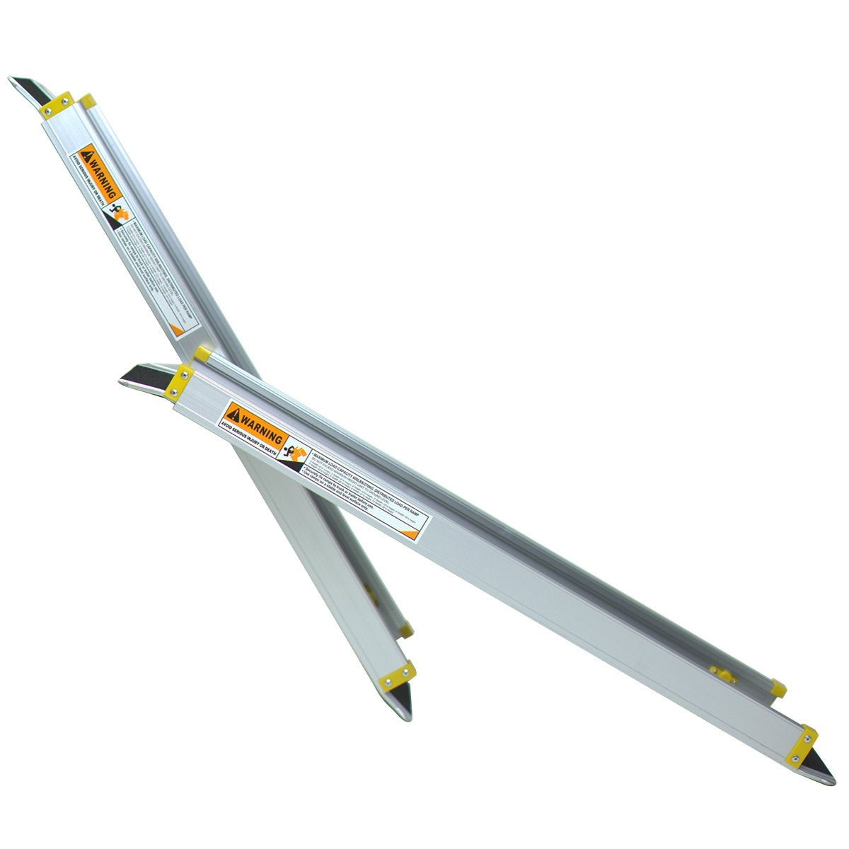 2 Rampas de Carga Rampa Telescópica de Aluminio Carga Hasta 270kg Ancho 15-16 cm