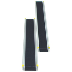 2 Rampas de Carga Rampa Telescópica de Aluminio Carga Hasta 270kg Ancho 15-16 cm