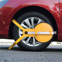 13'-15' Abrazadera de Neumático con Ventosa Cerradura de Seguridad de Rueda Remolque de Coche