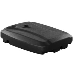 Base para Sombrilla 60 L Soporte Resistente con Ruedas para Sombrilla Ranuras Base Cruzada Pesada Portátil Llenar con Agua y Arena