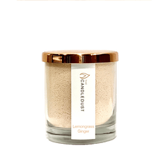 Vela en Polvo en Vidrio - Miel Oscura 160g - ZYOUNAT Boutique