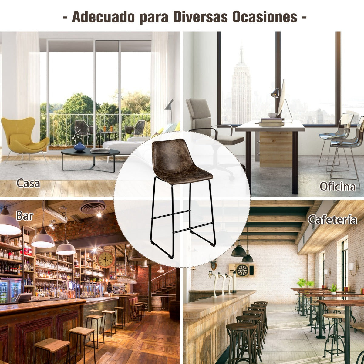Juego de 2 Taburetes Alto Mostrador de Terciopelo Sintético con Patas de Metal Reposapiés Vintage para Cocina Bar 49 x 47 x 102 cm Dorado