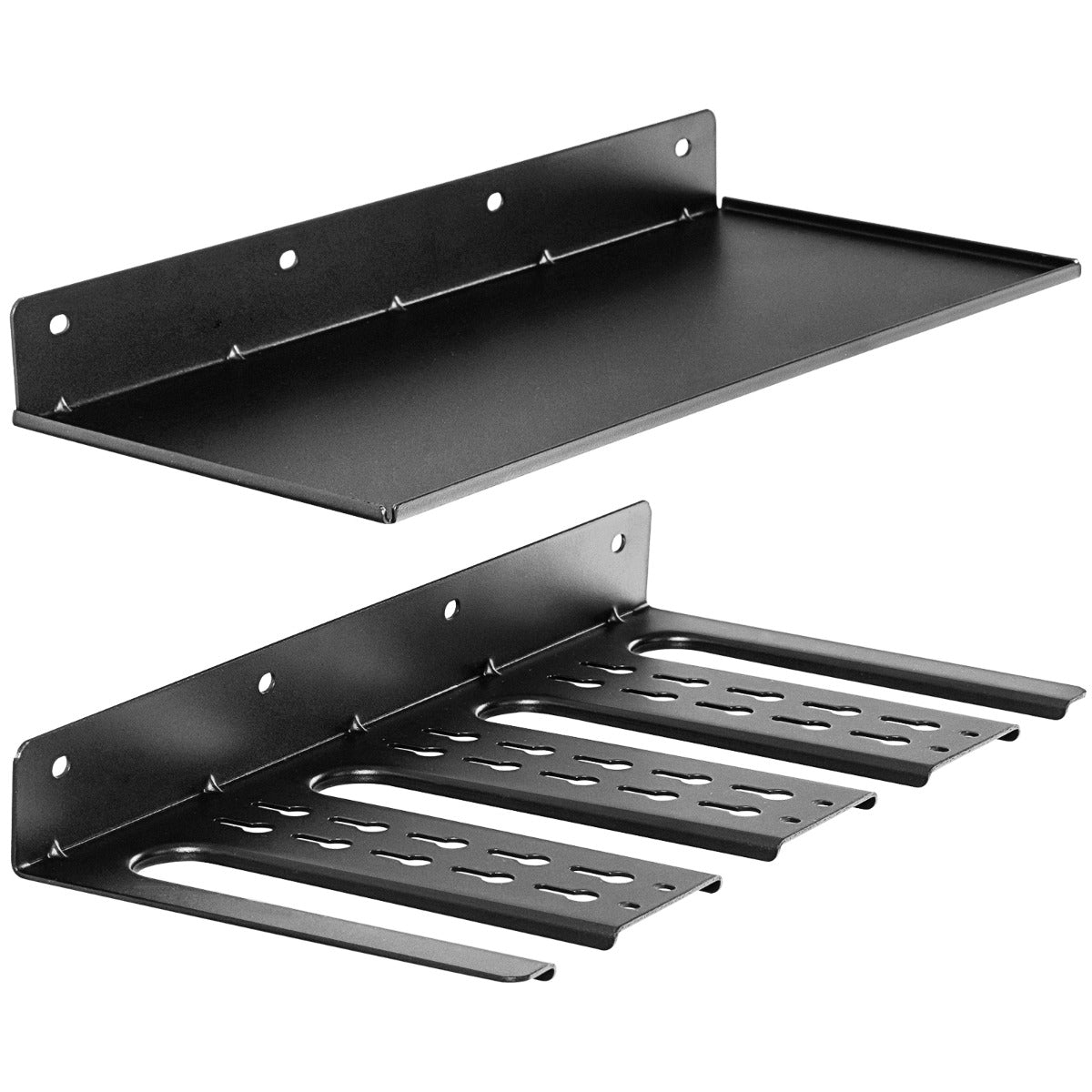 Estante de Almacenamiento para Taladro Eléctrico Soporte de Pared para Estante Flotante Organizador de Herramientas Fácil de Instalar