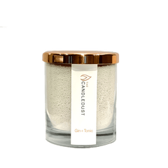 Vela en Polvo en Vidrio - Gin+Tonic 160g - ZYOUNAT Boutique