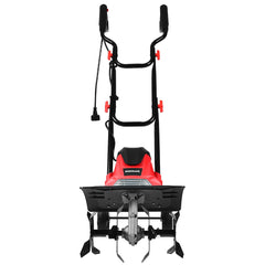 Mini Cultivador con Empuñadura Plegable y Ruedas Regulables Fácil de Almacenar Rojo 104,5 x 102 x 36,5 cm