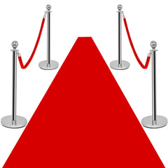 Barrera Soporte Guiar Persona con 4 Piezas Postes y Base para Hotel Aeropuerto Concierto Cine