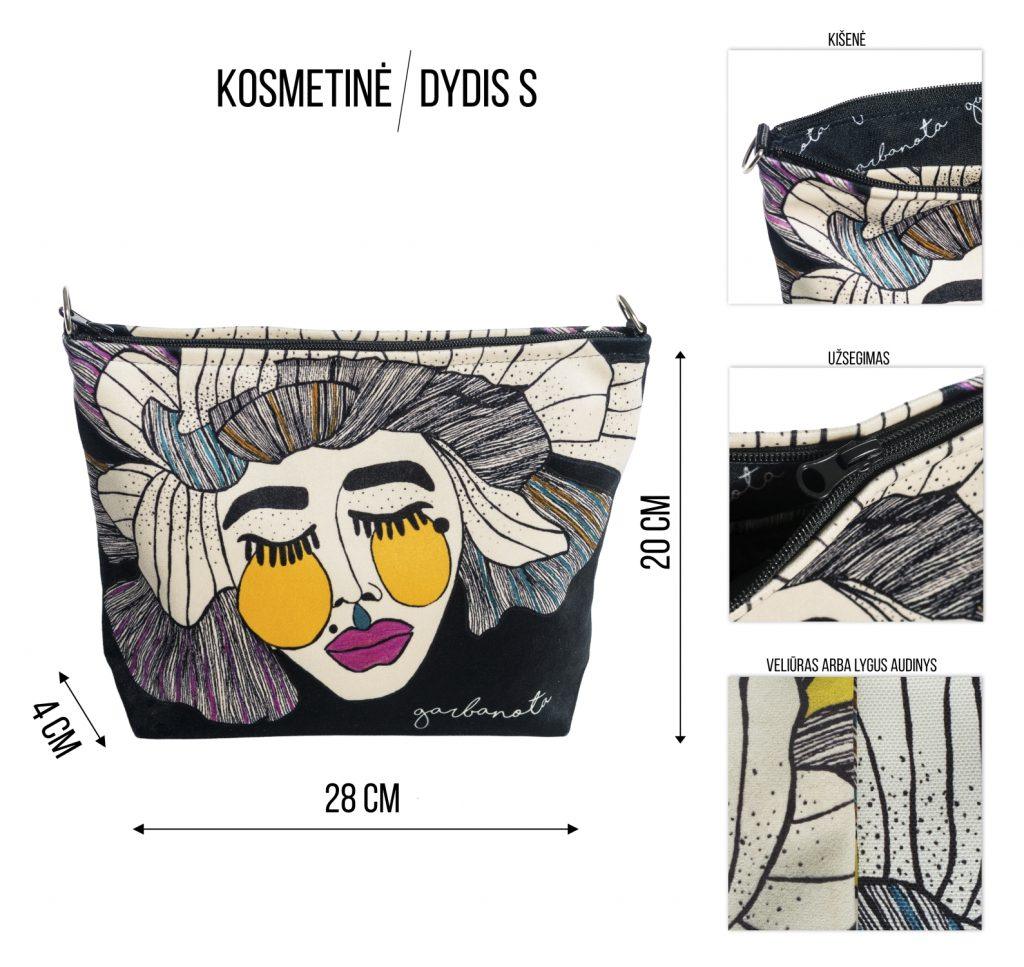 BOLSA DE MAQUILLAJE / NECESER FOREST BERRY - ZYOUNAT Boutique