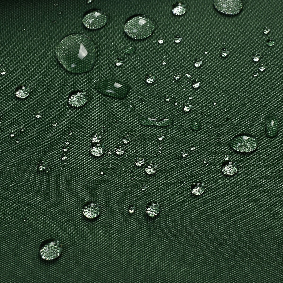 Toldo Tratamiento Impermeable para Jardín Patio Poliéster Verde-191 x 132 cm