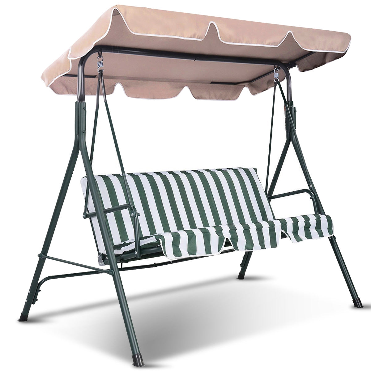 Toldo de Repuesto Tratamiento Impermeable para Jardín Patio Poliéster Beige - 196 X 109 cm