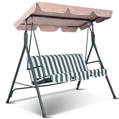 Toldo de Repuesto Tratamiento Impermeable para Jardín Patio Poliéster Beige - 196 X 109 cm