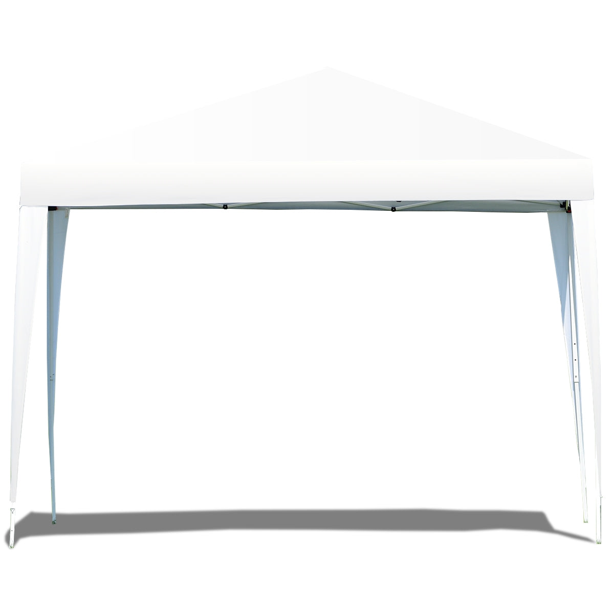 Gazebo de Jardín Plegable Ajustable en Altura 3x3 m Carpa Blanco