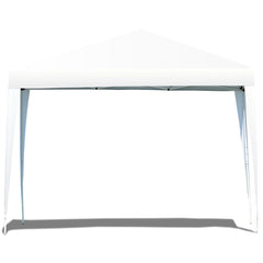 Gazebo de Jardín Plegable Ajustable en Altura 3x3 m Carpa Blanco