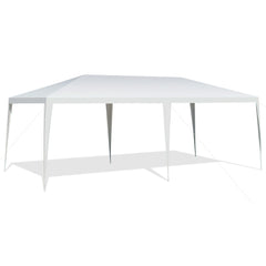 Toldo 3 x 6 m para Boda Gazebo Impermeable con Cuerda de Viento Pabellón de Refugio al Aire Libre para Fiestas Camping