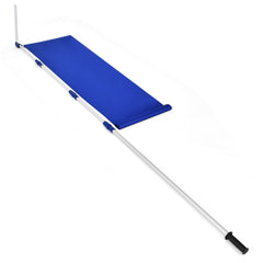Pala Nieve de 189-620 cm Pala Quitanieves de Aluminio con Mango Extensible y Antideslizante con Pomo de Ajuste para Remover Hojas Mojadas