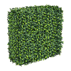 Pared de Plantas Artificiales Cerca de Privacidad Falsa de Caja de Hiedra con Hojas PE Tubos de Aluminio Bloque de Plantas 92 x 38 x 86 cm