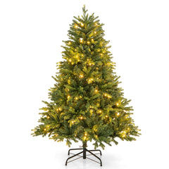 150/180cm Árbol de Navidad Artificial con Luces LED multicolores y Blancas Cálidas 11 Modos De Iluminación-150cm