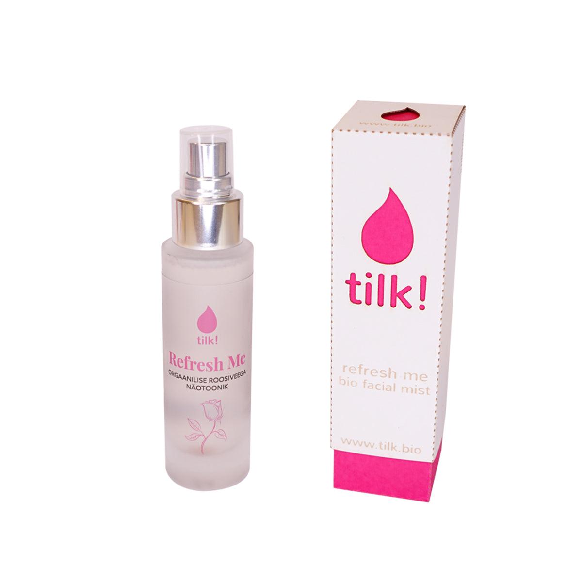 Tónico Facial Probiotico Refresh Me con Agua de Rosas Orgánica, 50ml - ZYOUNAT Boutique