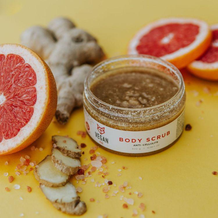 Exfoliante Corporal Anticelulítico de Jengibre, 300 g - ZYOUNAT Boutique