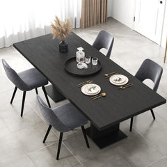 Juego de 2 Sillas de Comedor Silla Tapizada con Cojín de Espuma Patas Metálicas Resistentes Almohadillas Silla de Acento para Cocina Gris
