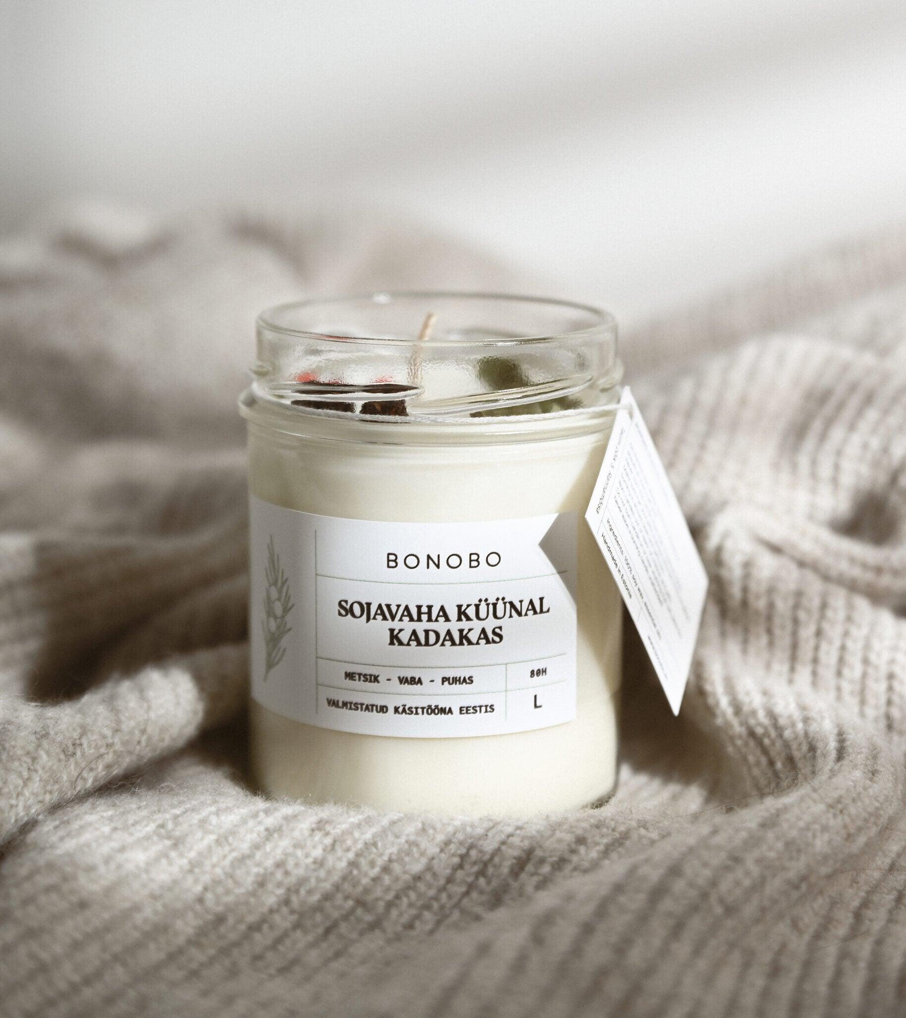 Vela Aromática de Enebro - Tamaño L (80h) - ZYOUNAT Boutique