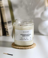 Vela Perfumada de Hierba de Limón - L (80h) - ZYOUNAT Boutique