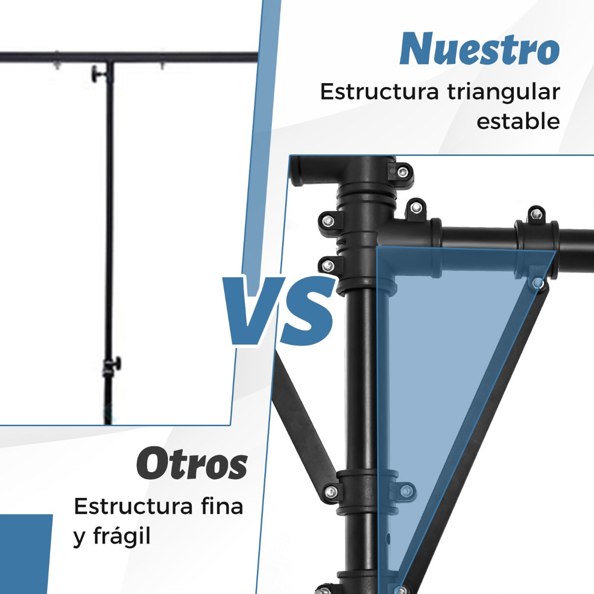 Soporte de Luz Móvil Ajuste Altura con Múltiples Brazos Trípode Portátil en Forma de T para Obras de Teatro Bodas y Fiestas Carga 40 kg