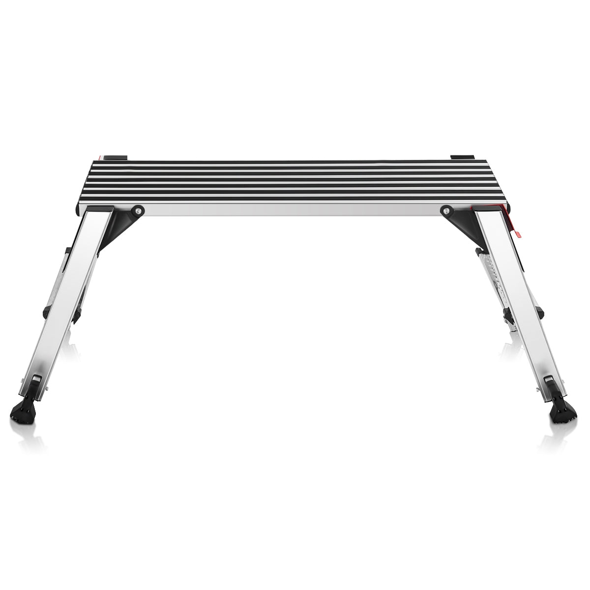Plataforma de Trabajo Escalera Plegable Multiuso de Aluminio para Hogar Oficina Taller Carga hasta 150 kg